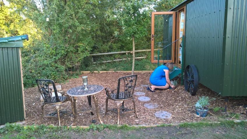 Glamping Malvern Shepherd Hut Zewnętrze zdjęcie